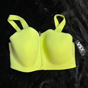 NWT- VSX Featherweight Max Front Close Sports Bra - 36DD - Yellow - High Support